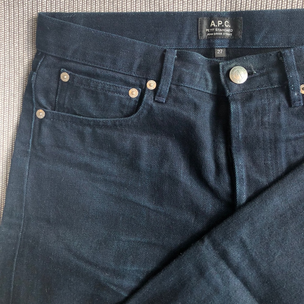 Men's Raw Indigo 27 in APC Jeans